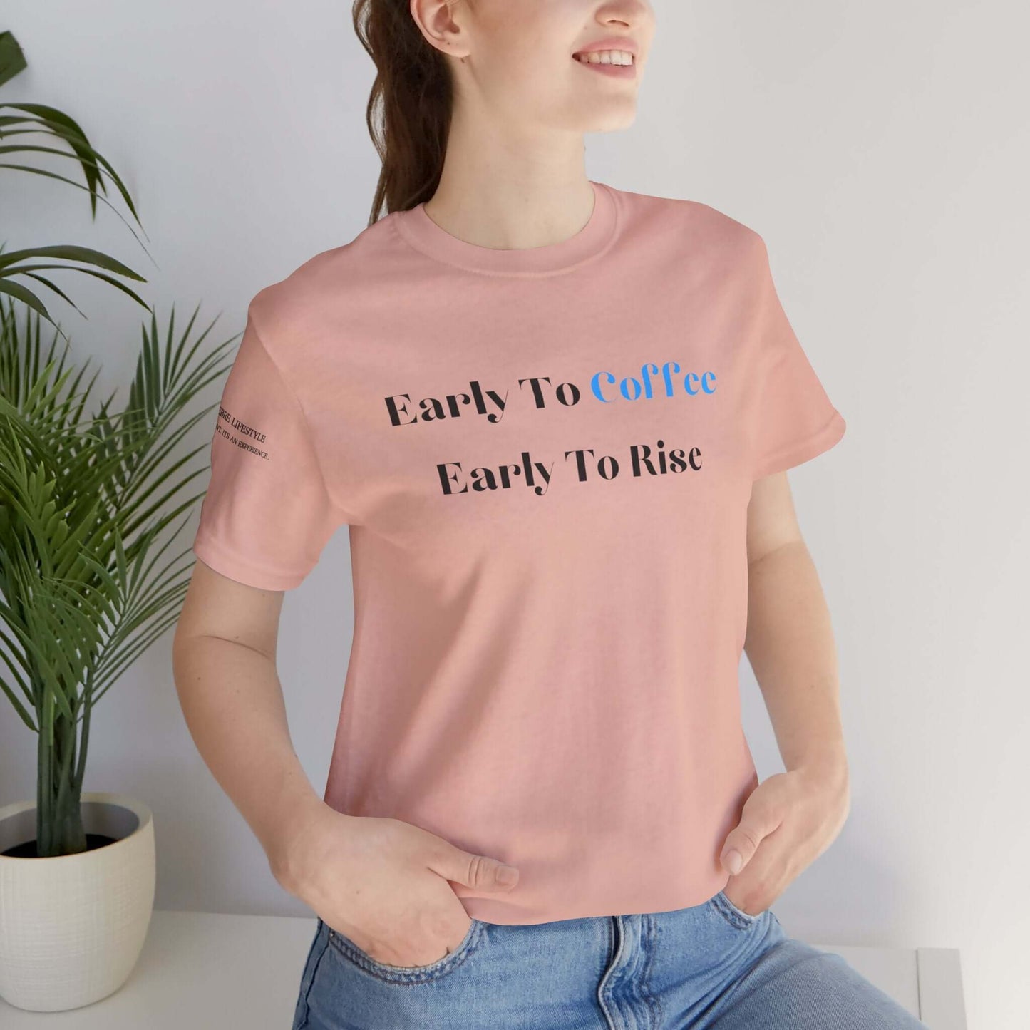 Fitness T-Shirt - Early To Coffee Workout