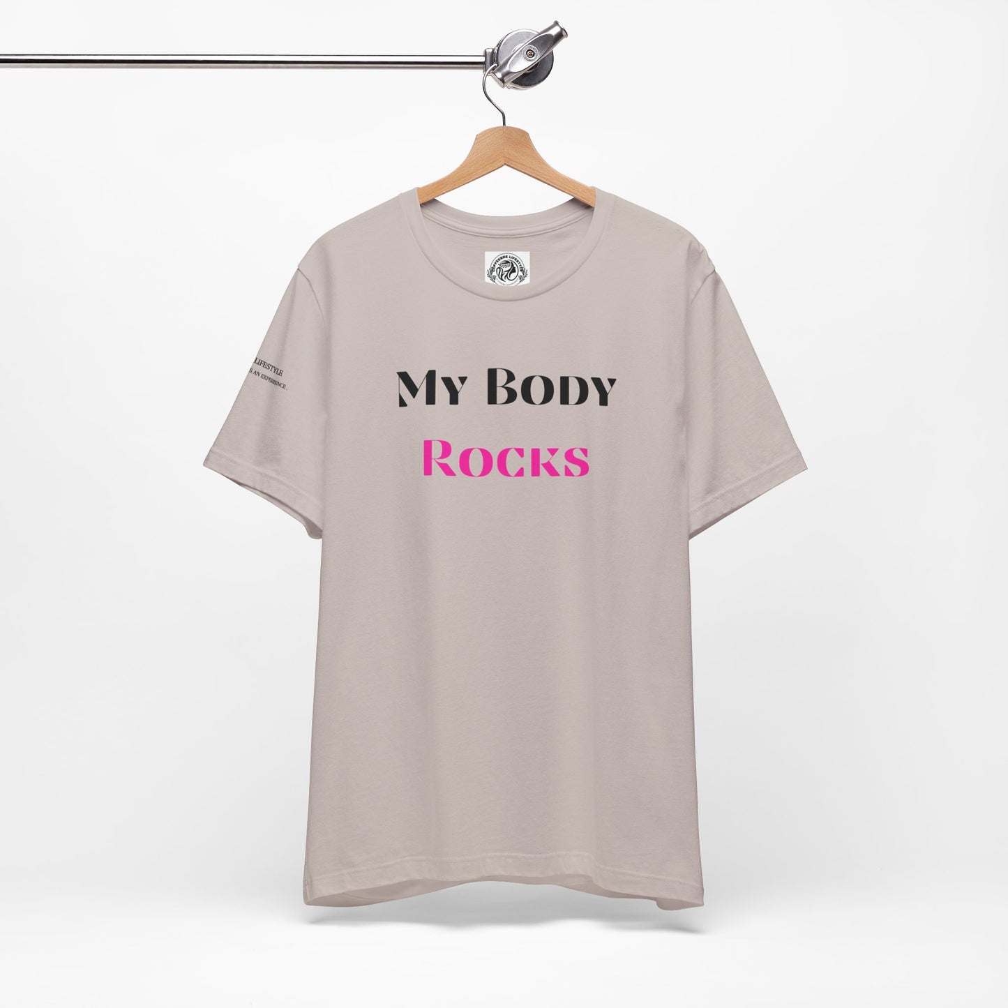 My Body Rocks Fitness Workout T-Shirt - COFFEEBRE