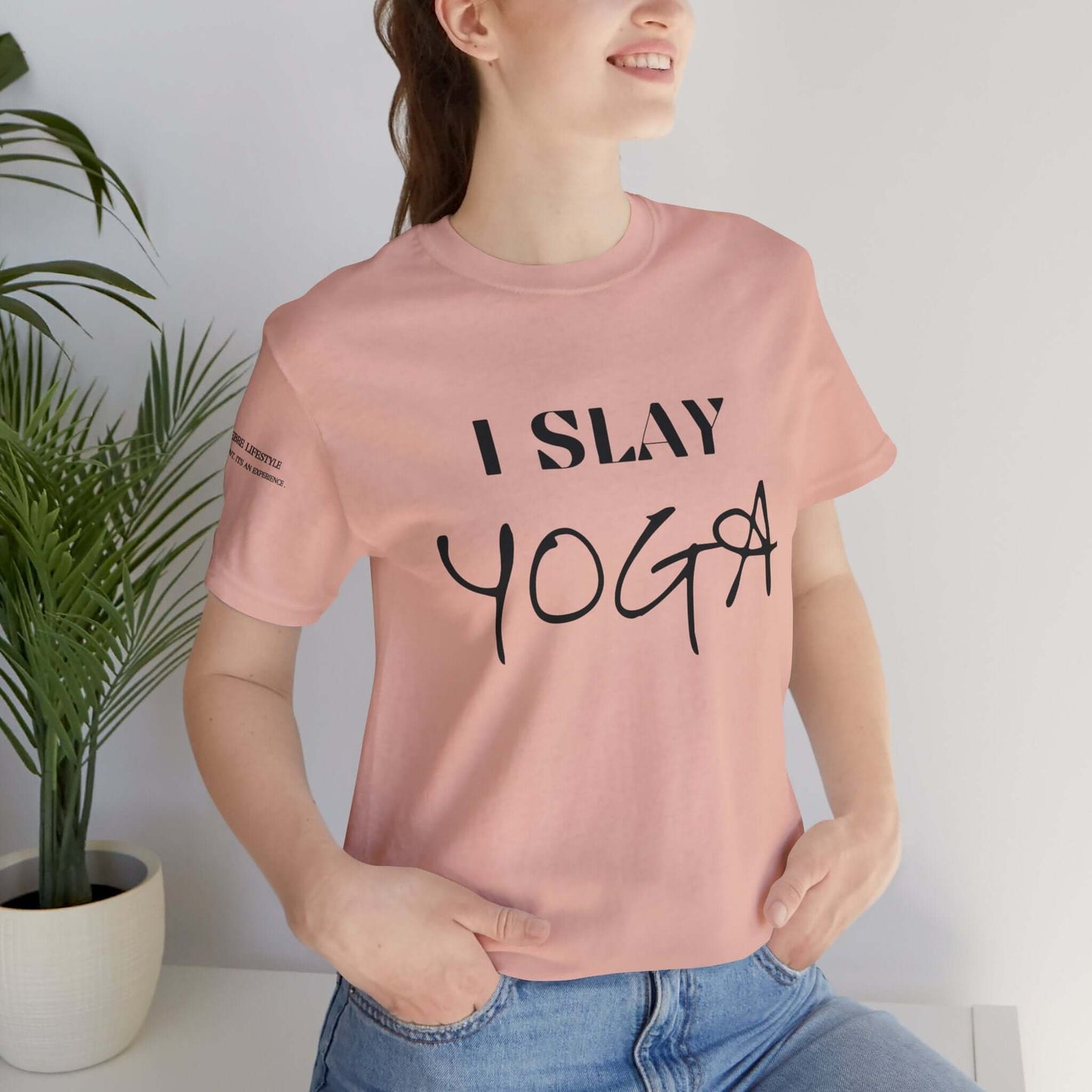 I Slay Yoga Workout T-Shirt