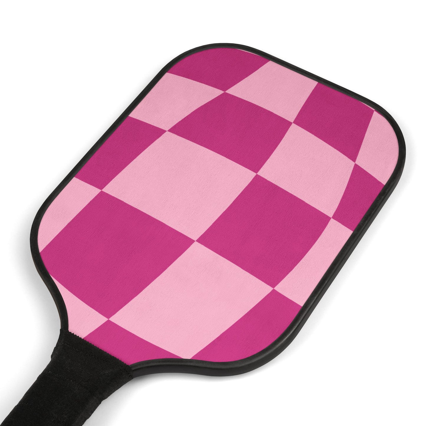 Pink Checkered Pickleball Paddle Kit - COFFEEBRE