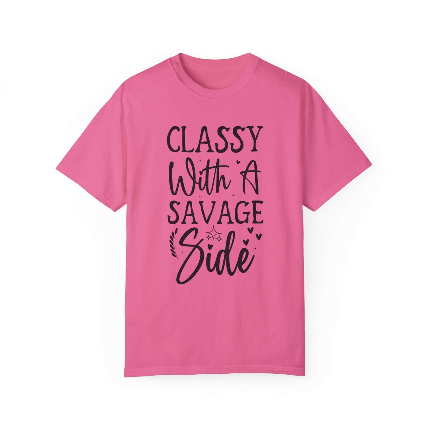 Class With Savage Side Athleisure T-shirt