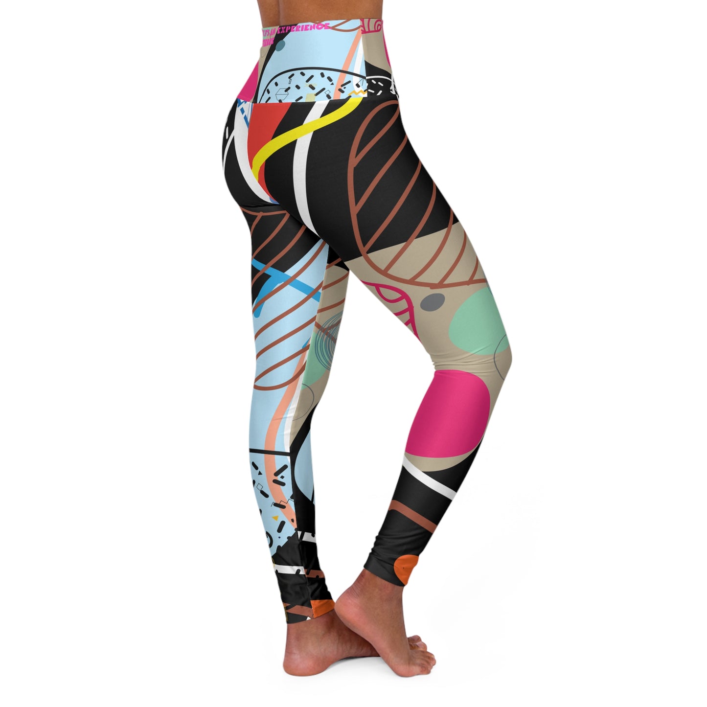 High Waisted Fitness Leggings - COFFEEBRE