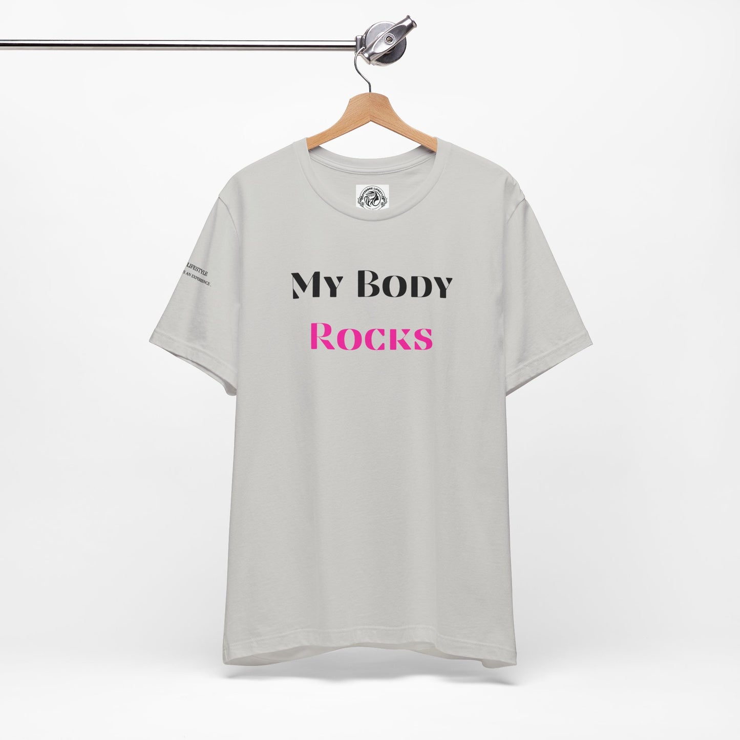 My Body Rocks Fitness Workout T-Shirt - COFFEEBRE