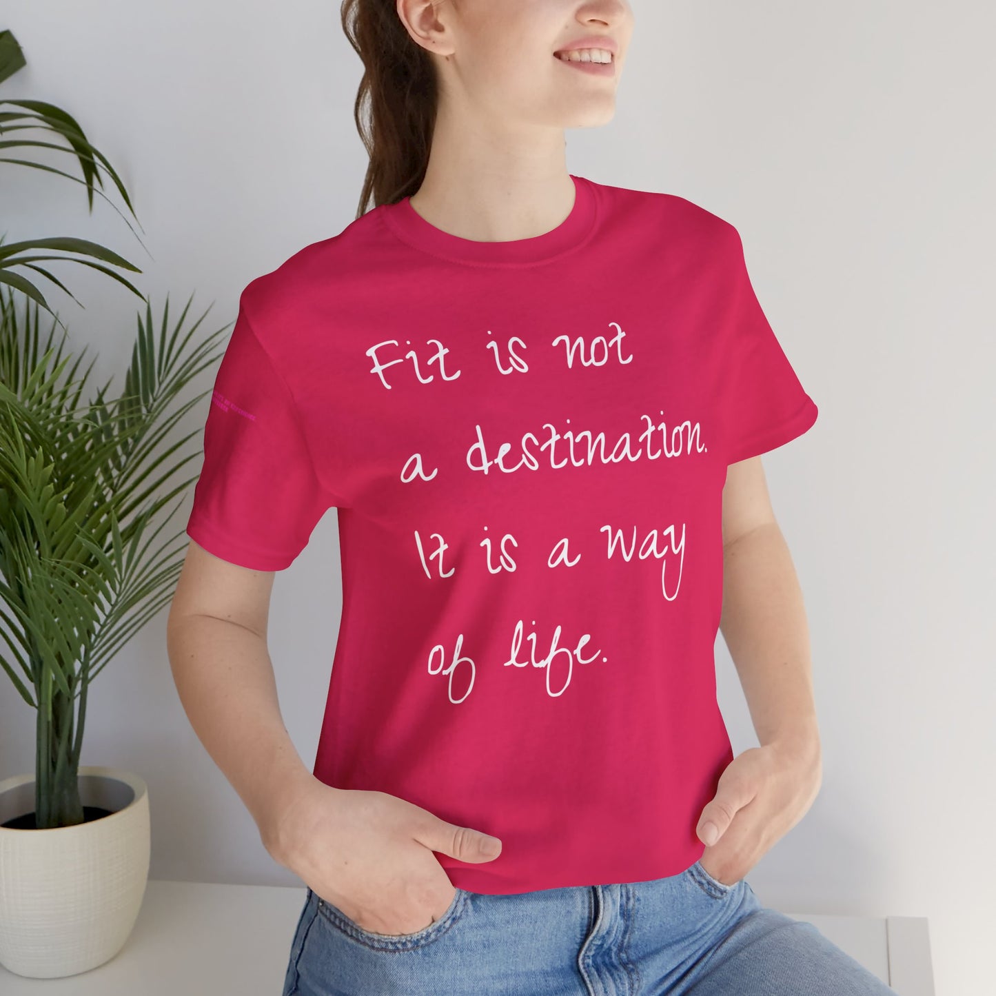 Fit Yoga Fitness Workout T-Shirt