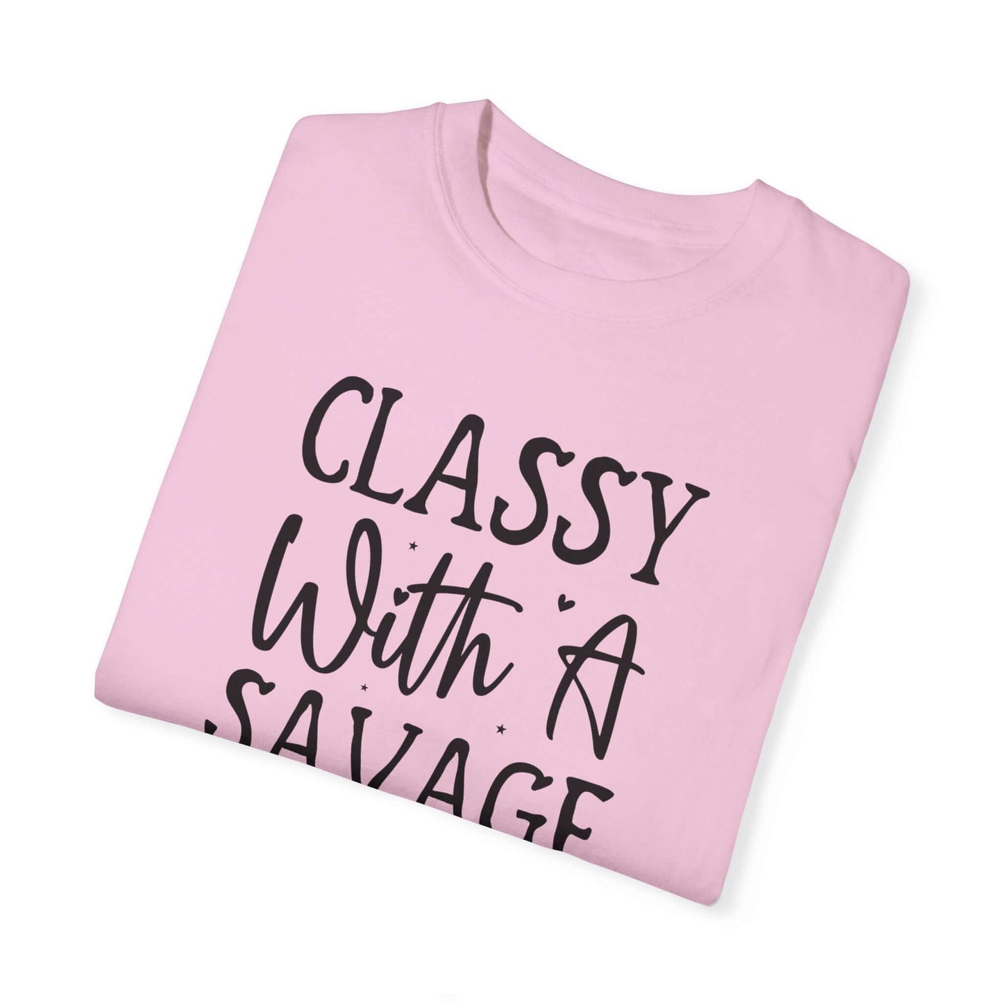Class With Savage Side Athleisure T-shirt