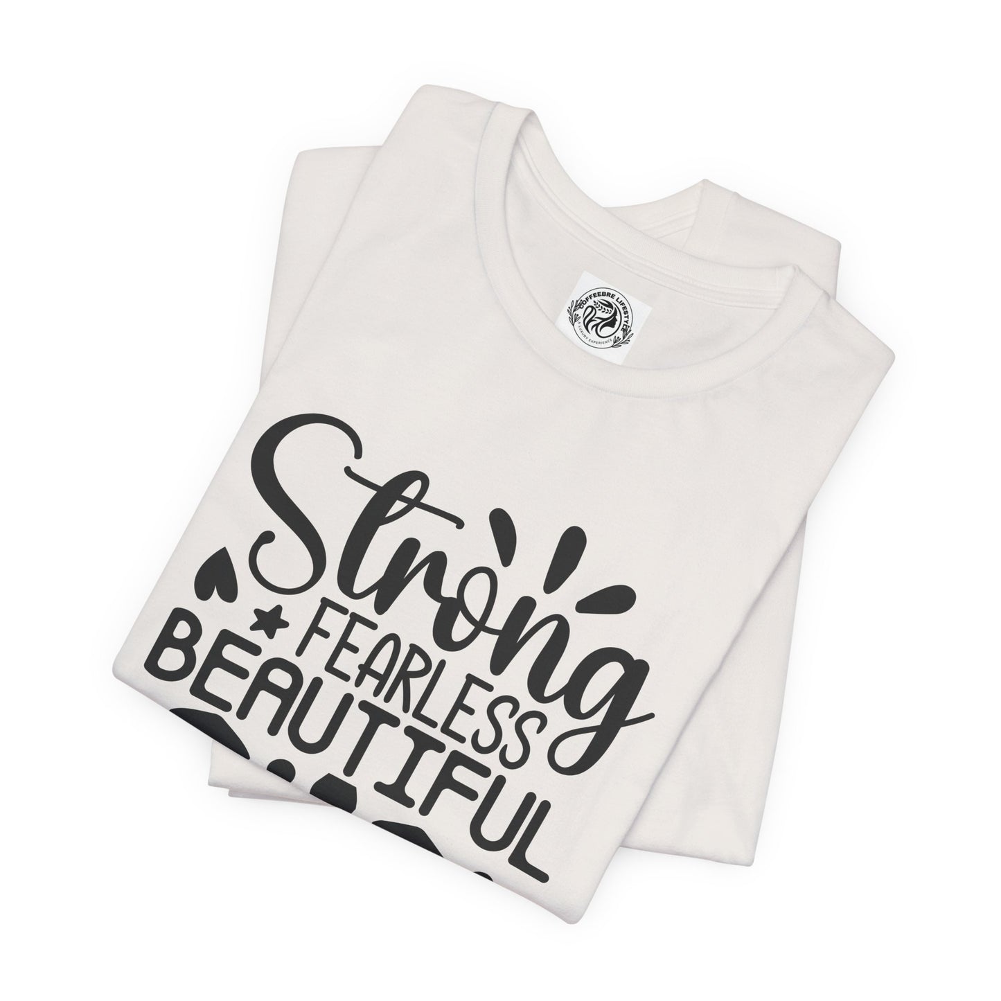 Strong Fearless Fitness Workout T-Shirt