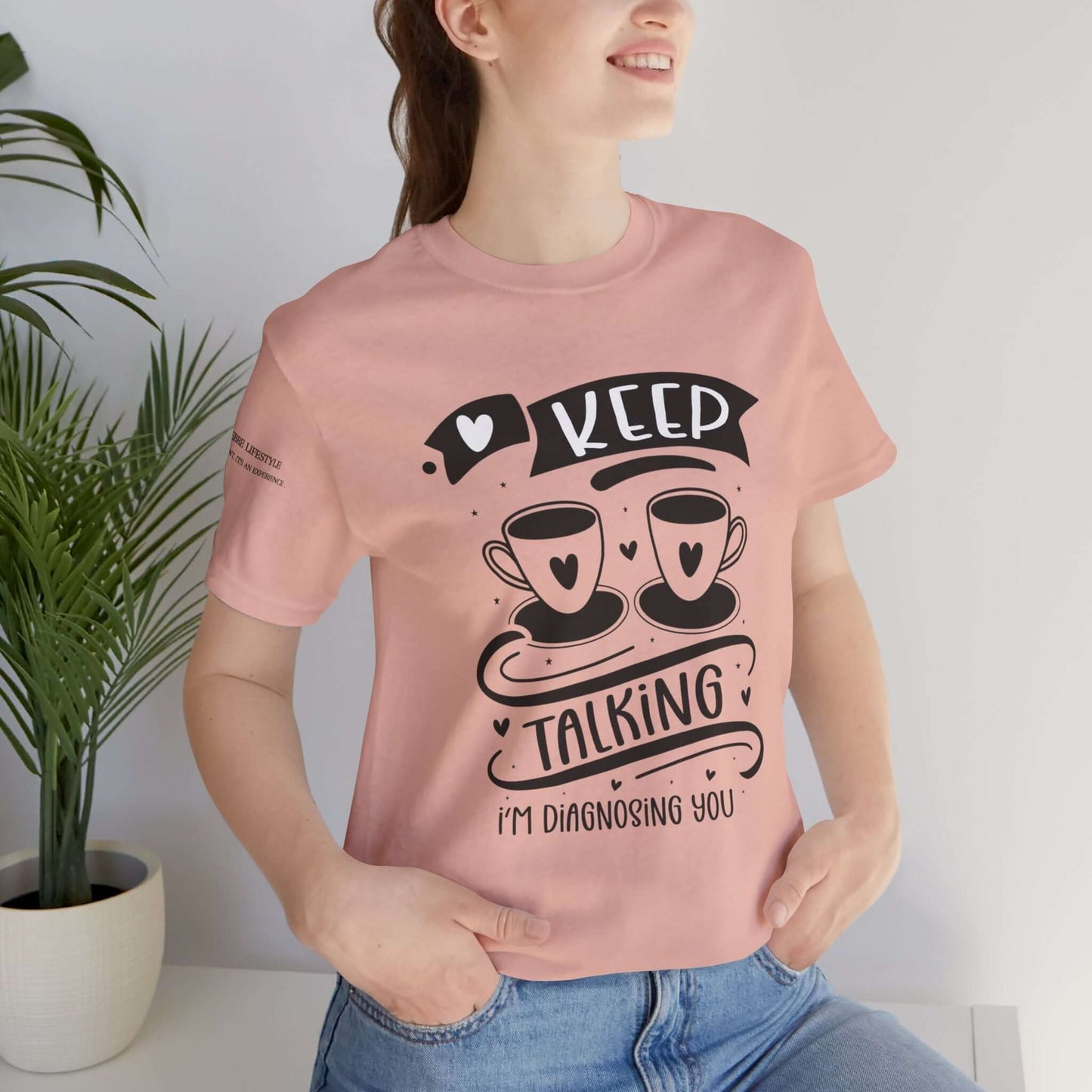 Fitness T-Shirt - Keep Talking Workout Shirt