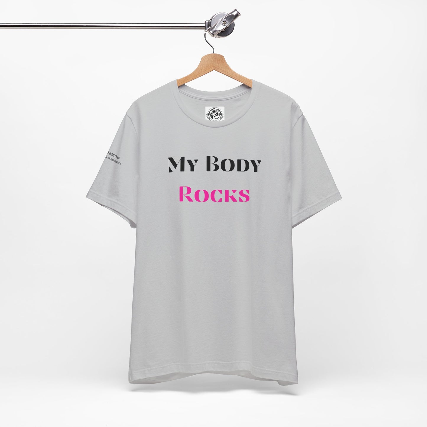 My Body Rocks Fitness Workout T-Shirt - COFFEEBRE