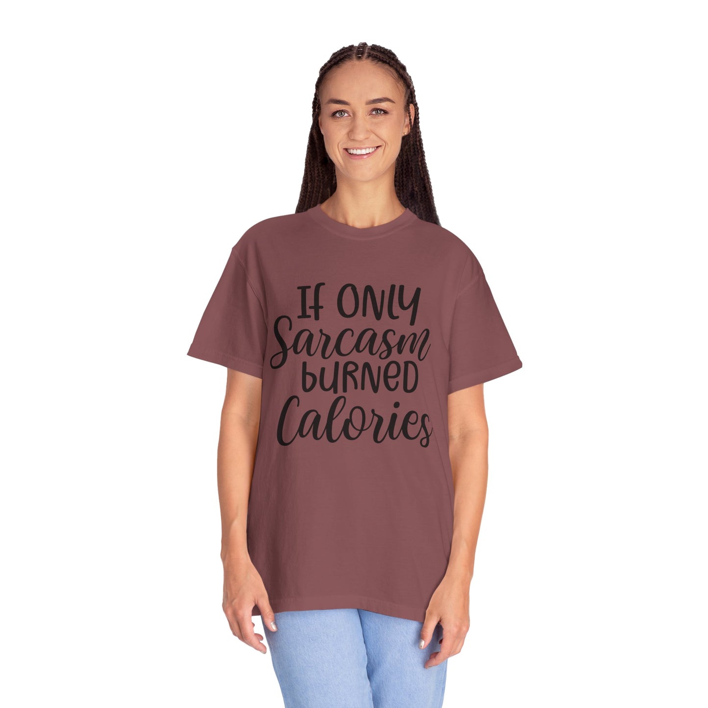 Only Sarcasm Fitness Workout T-shirt