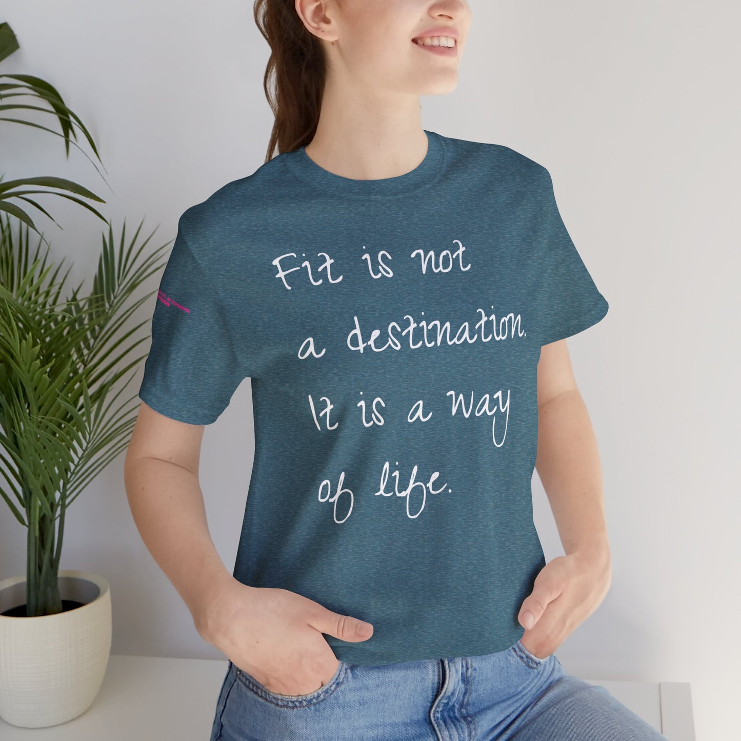 Fit Yoga Fitness Workout T-Shirt