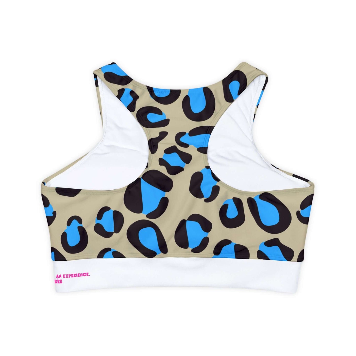 Athletic Leopard Print Fitness Sports Bra - COFFEEBRE