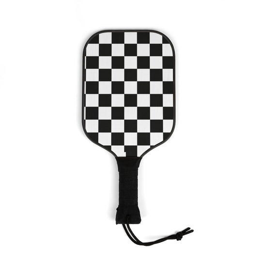 Checkered Workout Pickleball Paddle Kit - COFFEEBRE