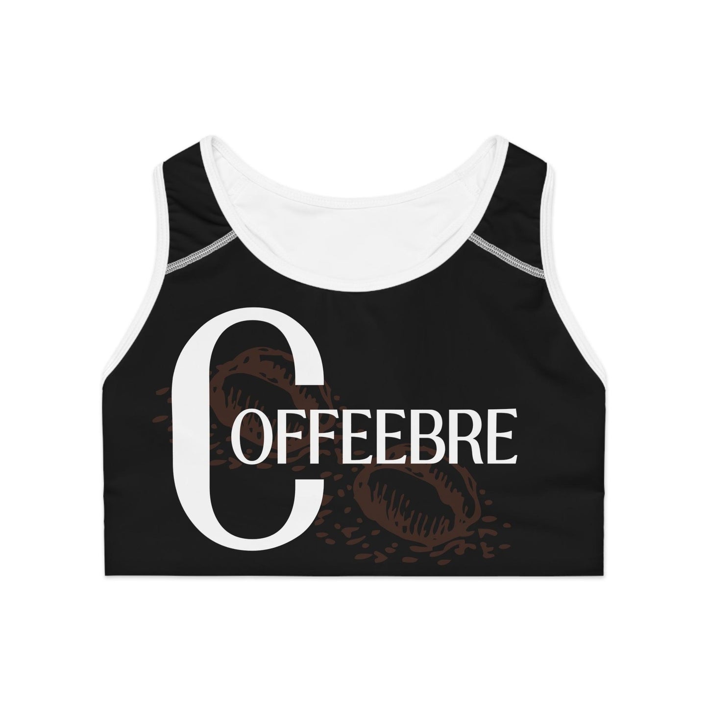 Black Sports Bra - COFFEEBRE
