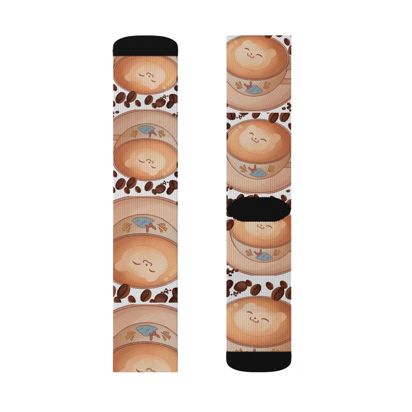Cappuccino Hug in a Mug Coffee Socks - COFFEEBRE