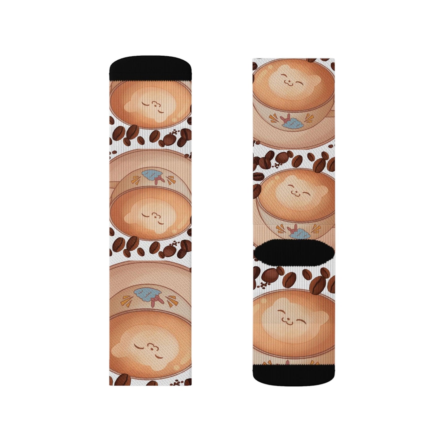 Cappuccino Hug in a Mug Coffee Socks - COFFEEBRE