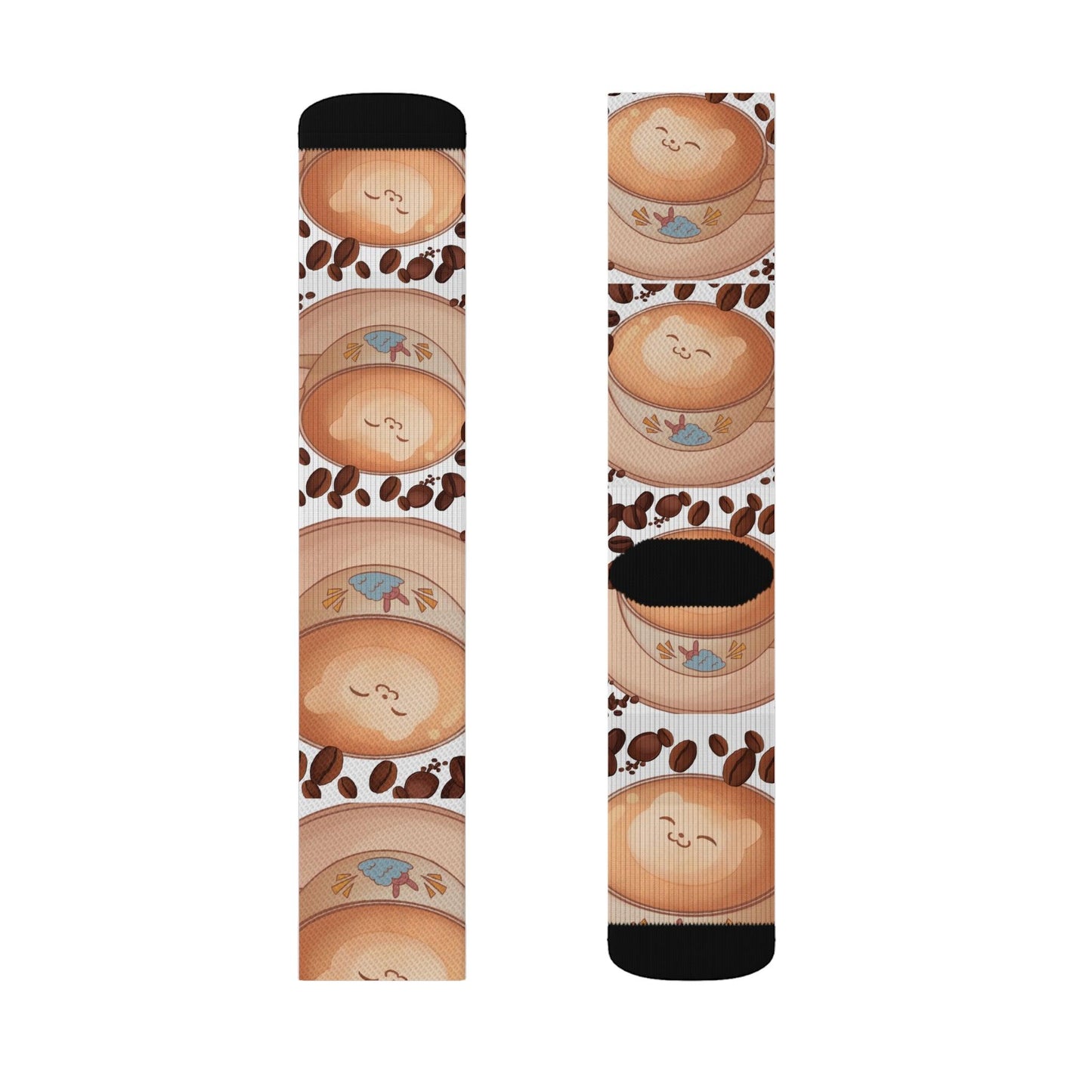 Cappuccino Hug in a Mug Coffee Socks - COFFEEBRE
