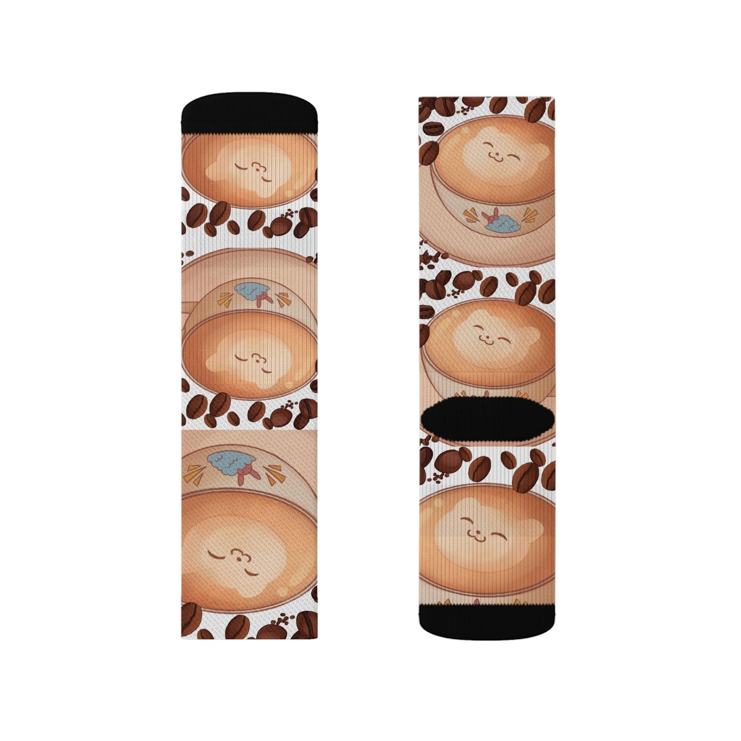 Cappuccino Hug in a Mug Coffee Socks - COFFEEBRE