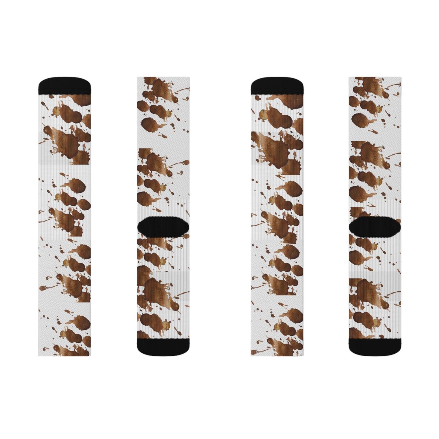 Coffee Art Stained Socks - COFFEEBRE