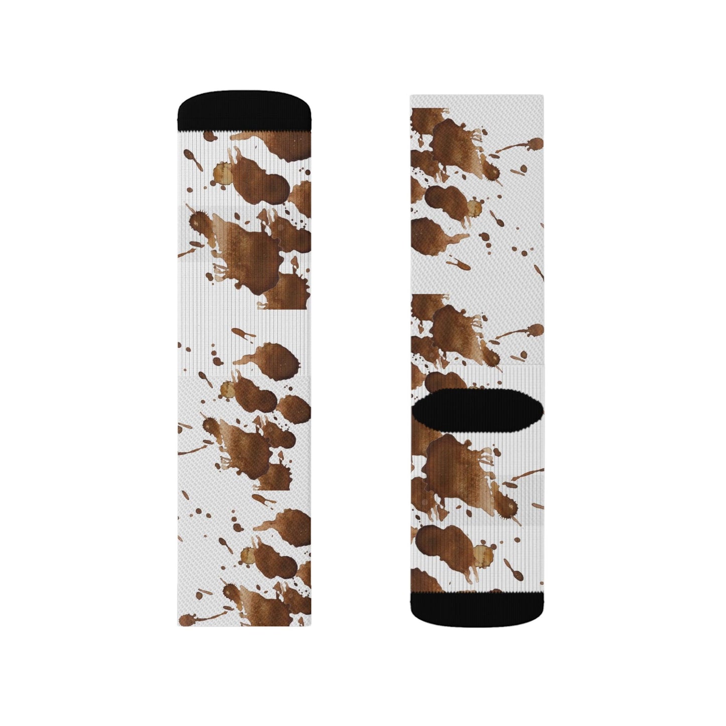 Coffee Art Stained Socks - COFFEEBRE