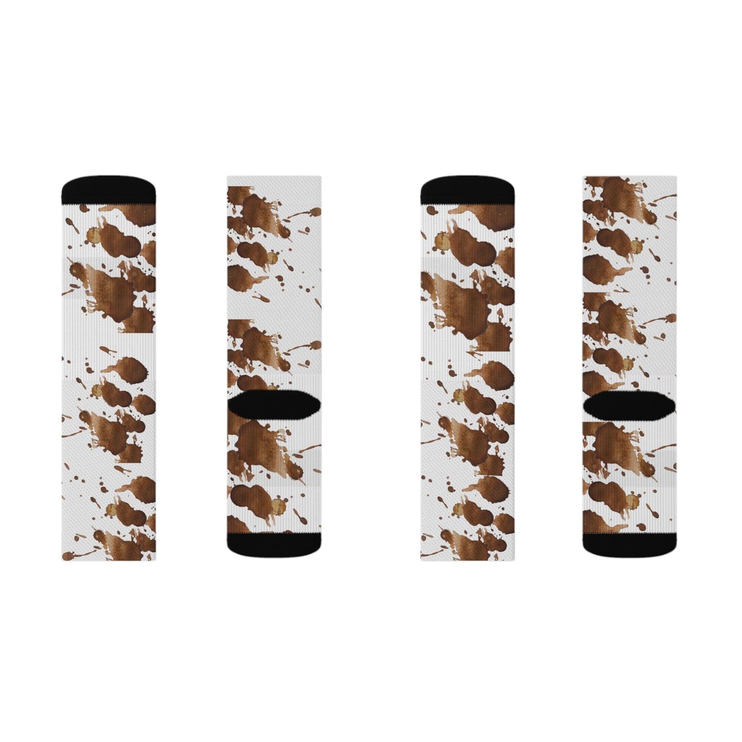 Coffee Art Stained Socks - COFFEEBRE
