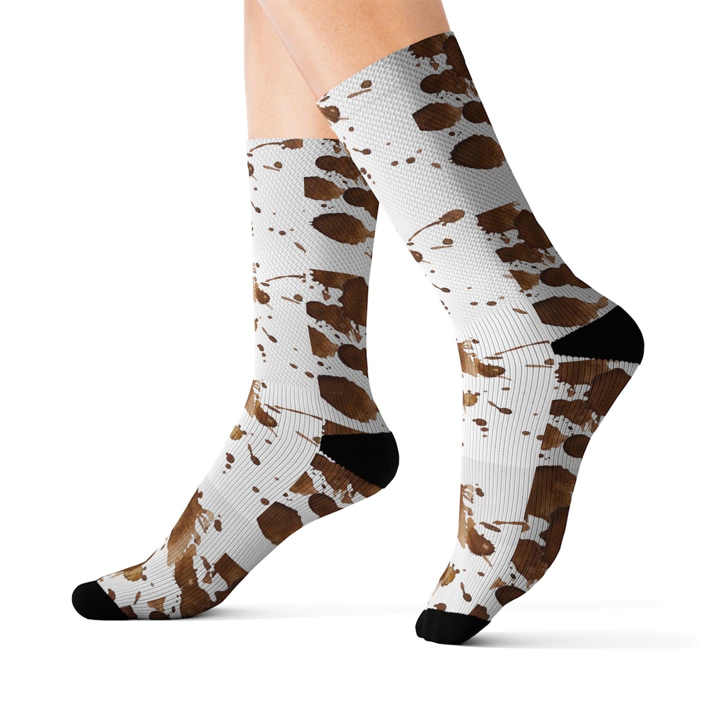 Coffee Art Stained Socks - COFFEEBRE
