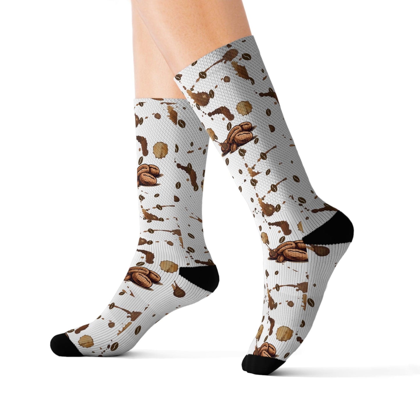 Coffee Bean Stained Socks - COFFEEBRE