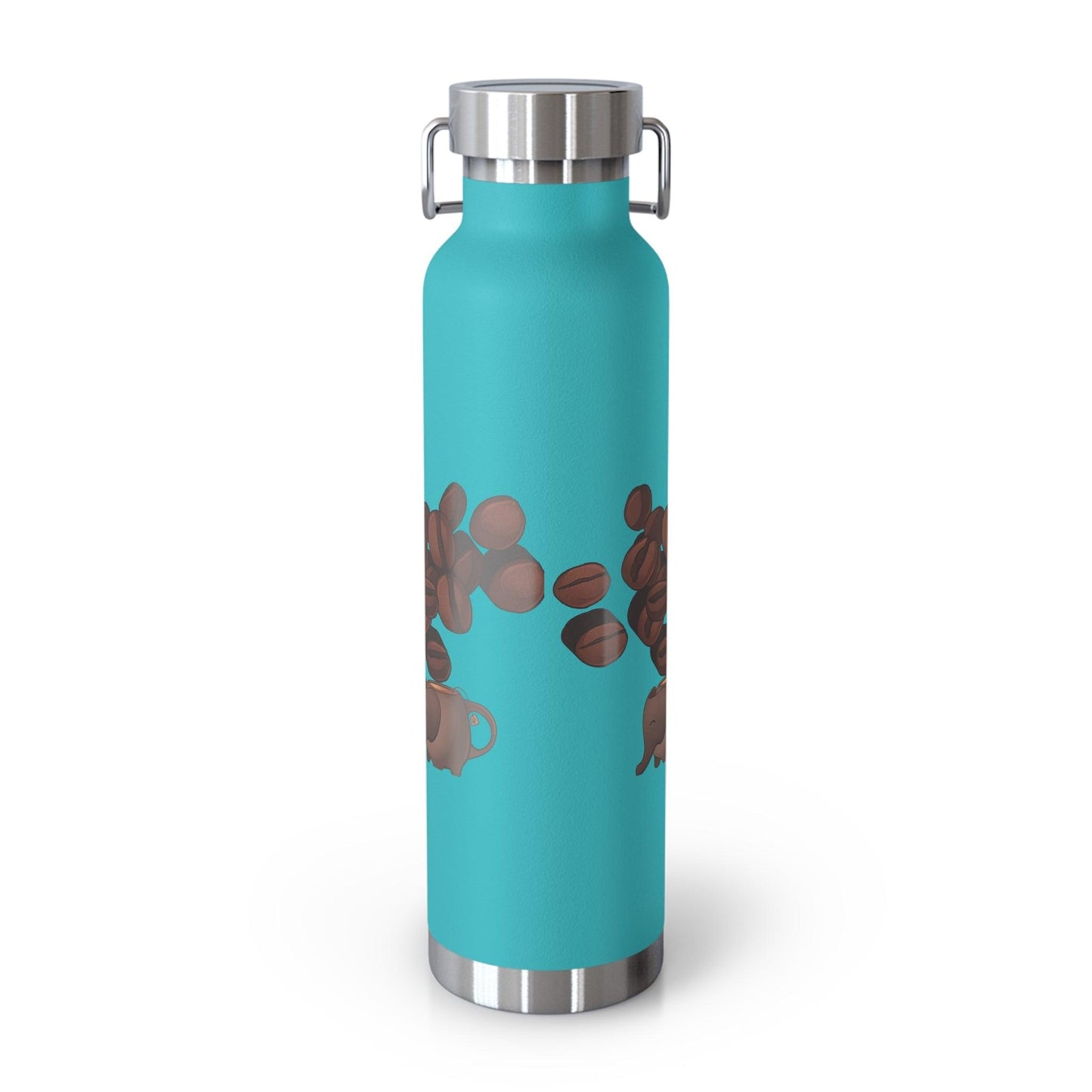 Coffee Bean Travel Copper Vacuum Insulated Bottle, 22oz - COFFEEBRE