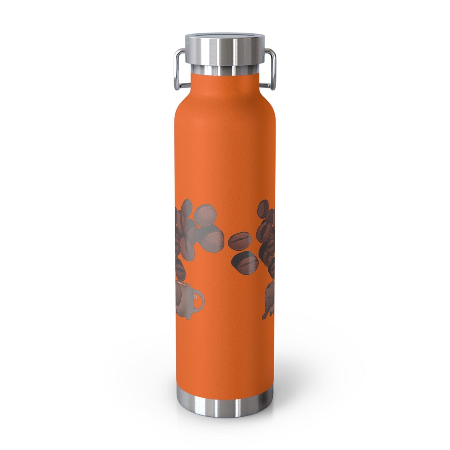 Coffee Bean Travel Copper Vacuum Insulated Bottle, 22oz - COFFEEBRE