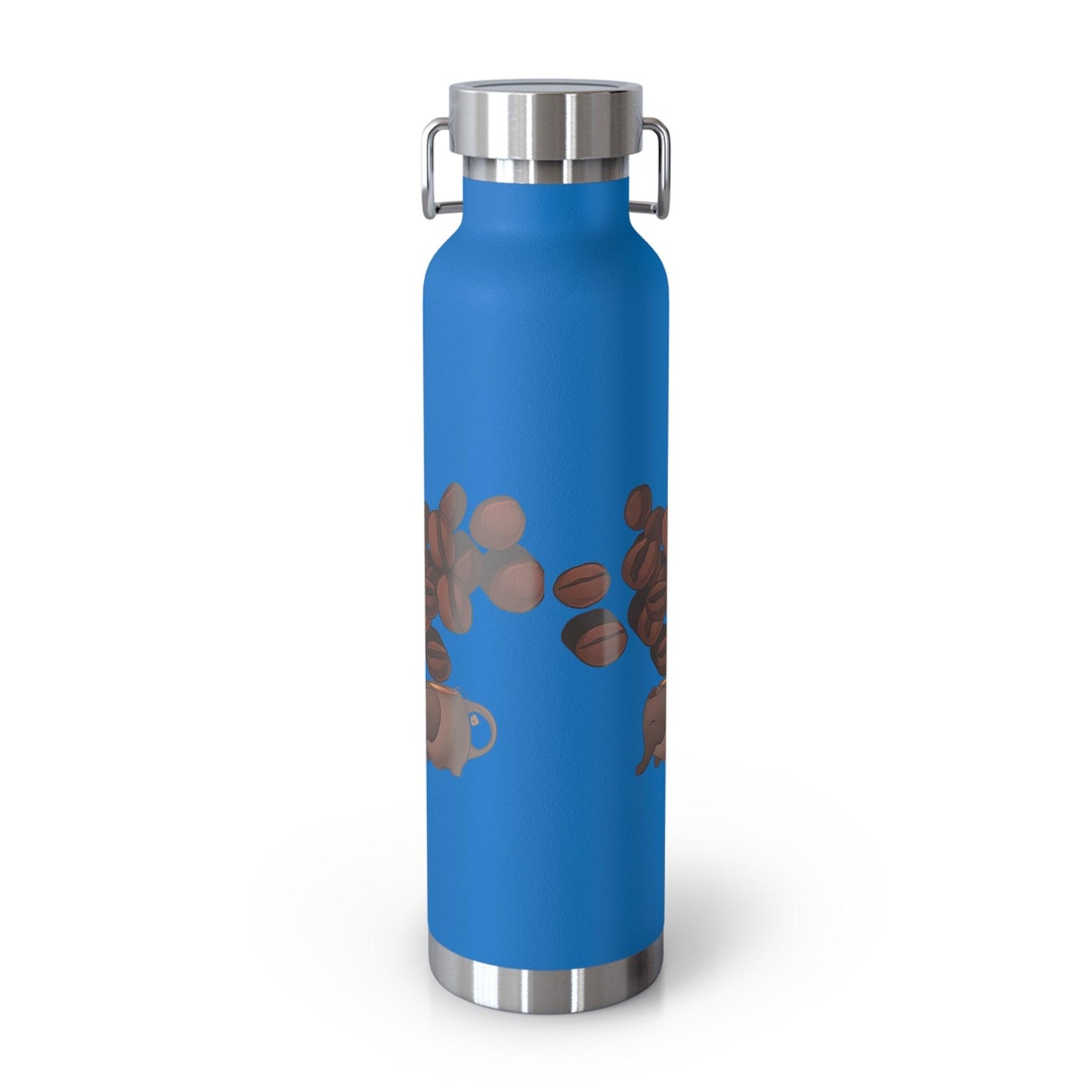 Coffee Bean Travel Copper Vacuum Insulated Bottle, 22oz - COFFEEBRE