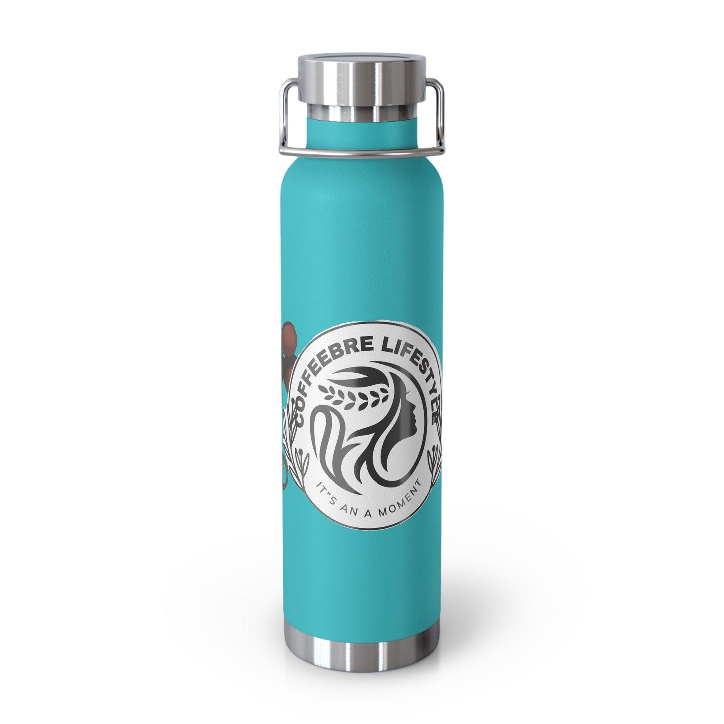 Coffee Bean Travel Copper Vacuum Insulated Bottle, 22oz - COFFEEBRE