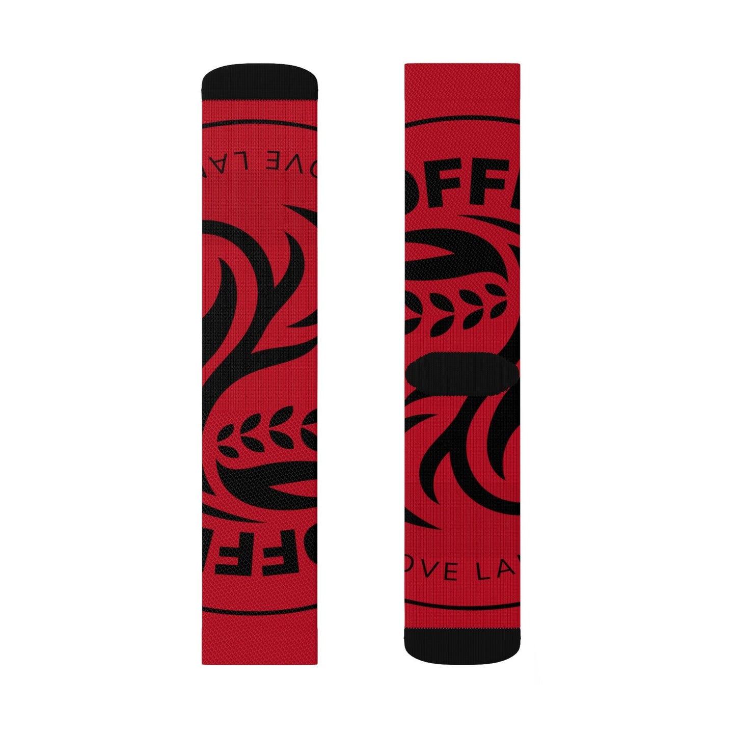 Coffeebre Lifestyle Dark Red Socks - COFFEEBRE