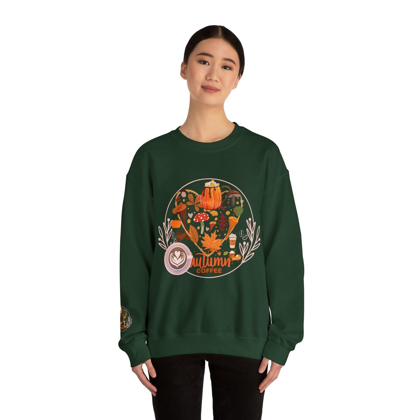 Coffeebre Lifestyle Fall Loungewear Crewneck Sweatshirt - COFFEEBRE