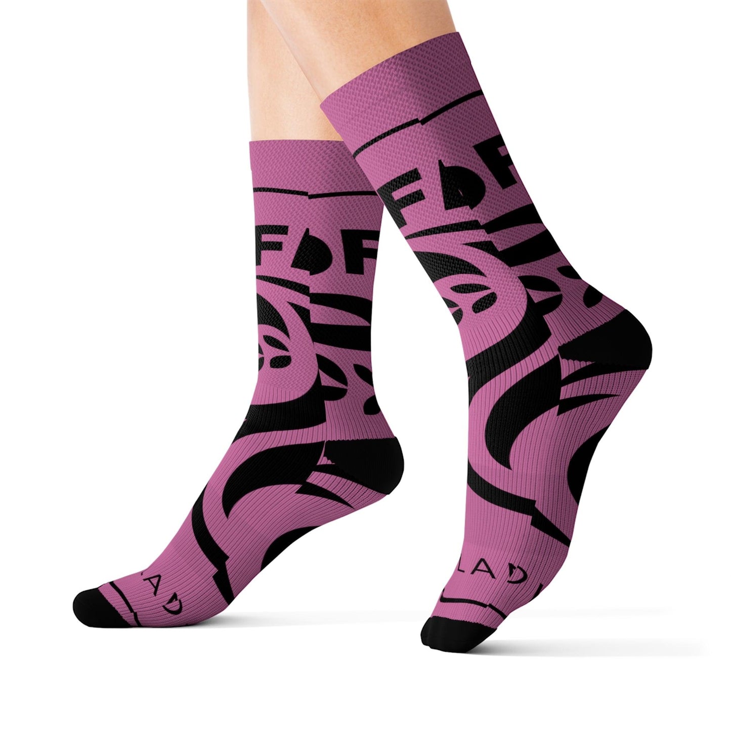 Coffeebre Lifestyle Pink Socks - COFFEEBRE