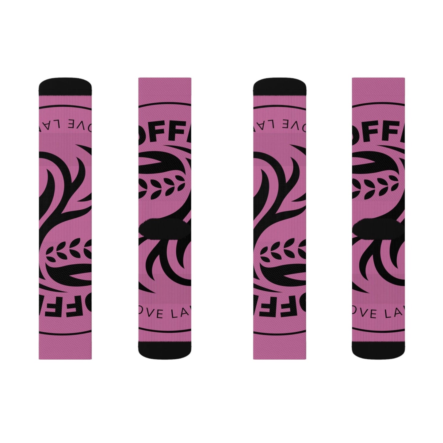Coffeebre Lifestyle Pink Socks - COFFEEBRE