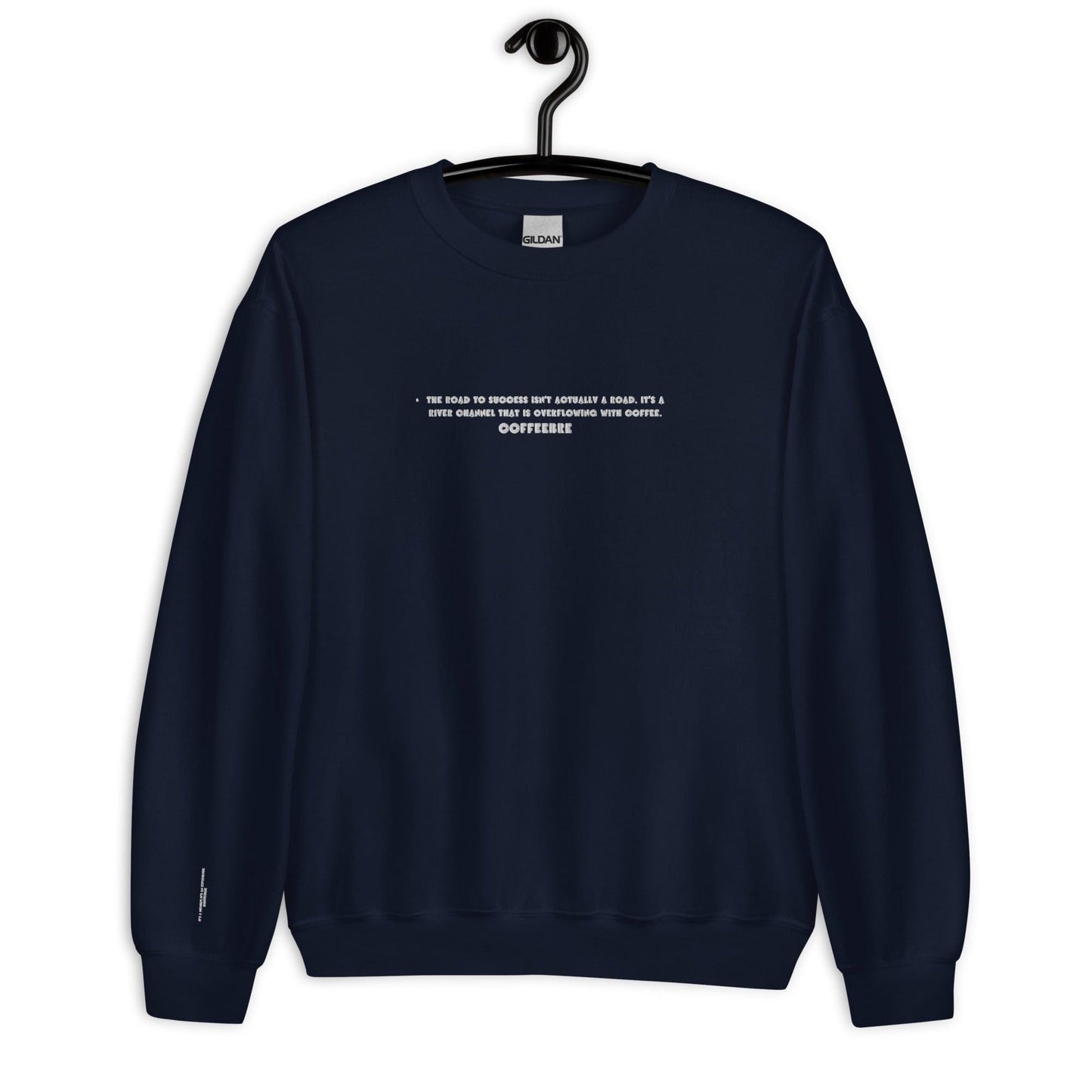 Embroidered Coffee Lifestyle Unisex Sweatshirts - COFFEEBRE