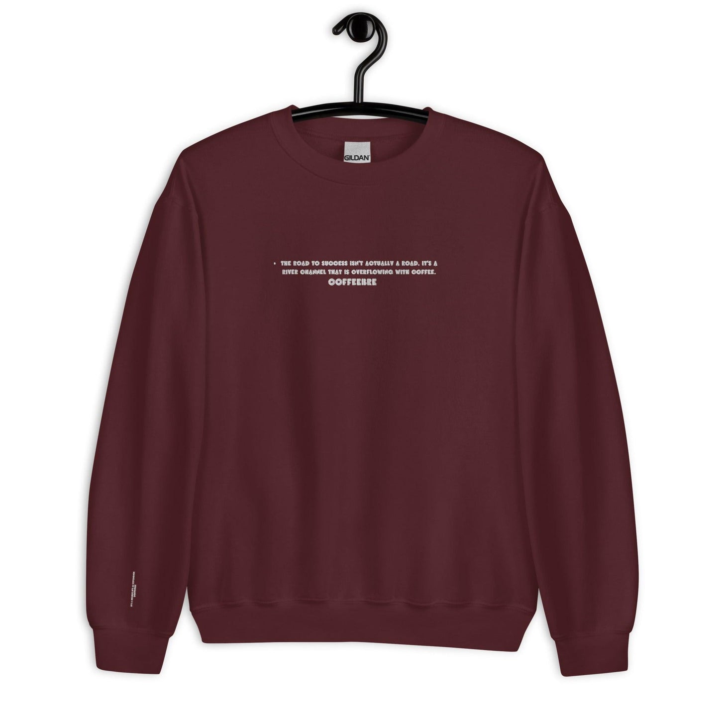 Embroidered Coffee Lifestyle Unisex Sweatshirts - COFFEEBRE