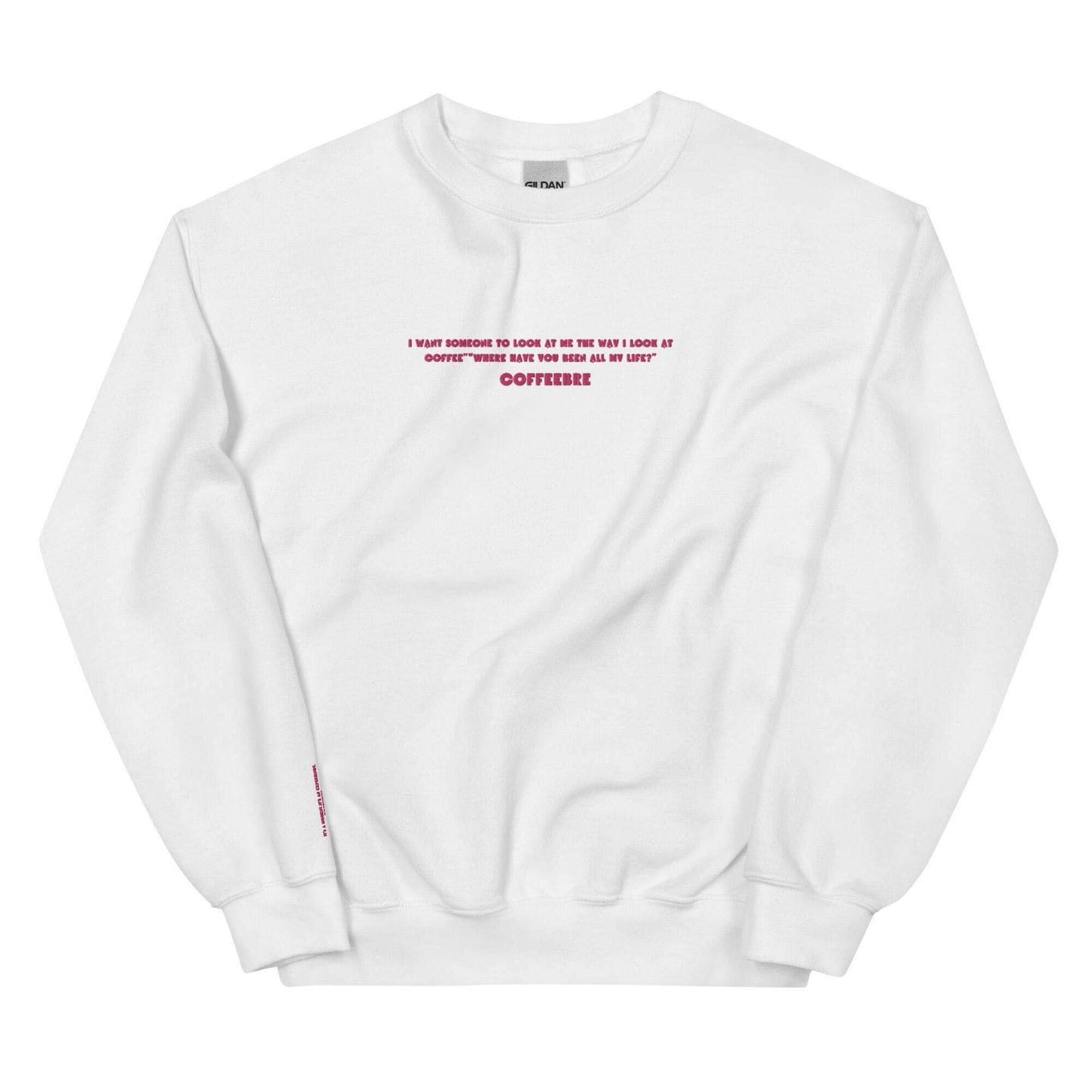 Embroidered Coffee Unisex Lifestyle Sweatshirt - COFFEEBRE