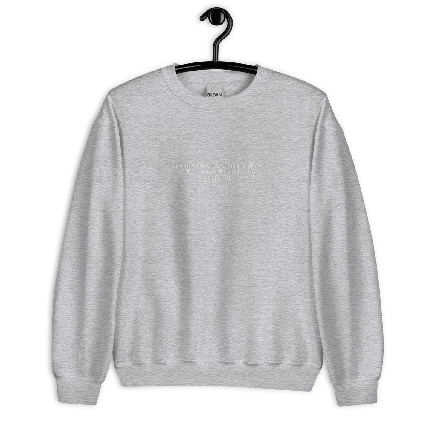 Embroidered Coffeebre Lifestyle Unisex Sweatshirt - COFFEEBRE