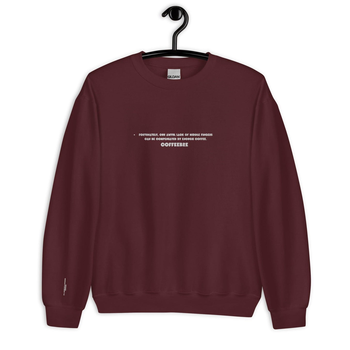Embroidered Coffeebre Lifestyle Unisex Sweatshirt - COFFEEBRE