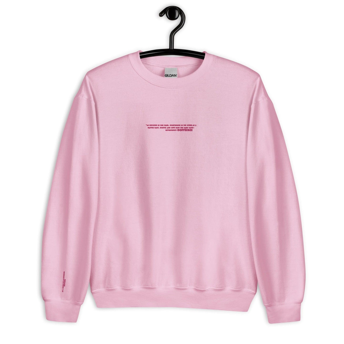 Embroidered Lifestyle Crewneck Coffee Unisex Sweatshirts - COFFEEBRE