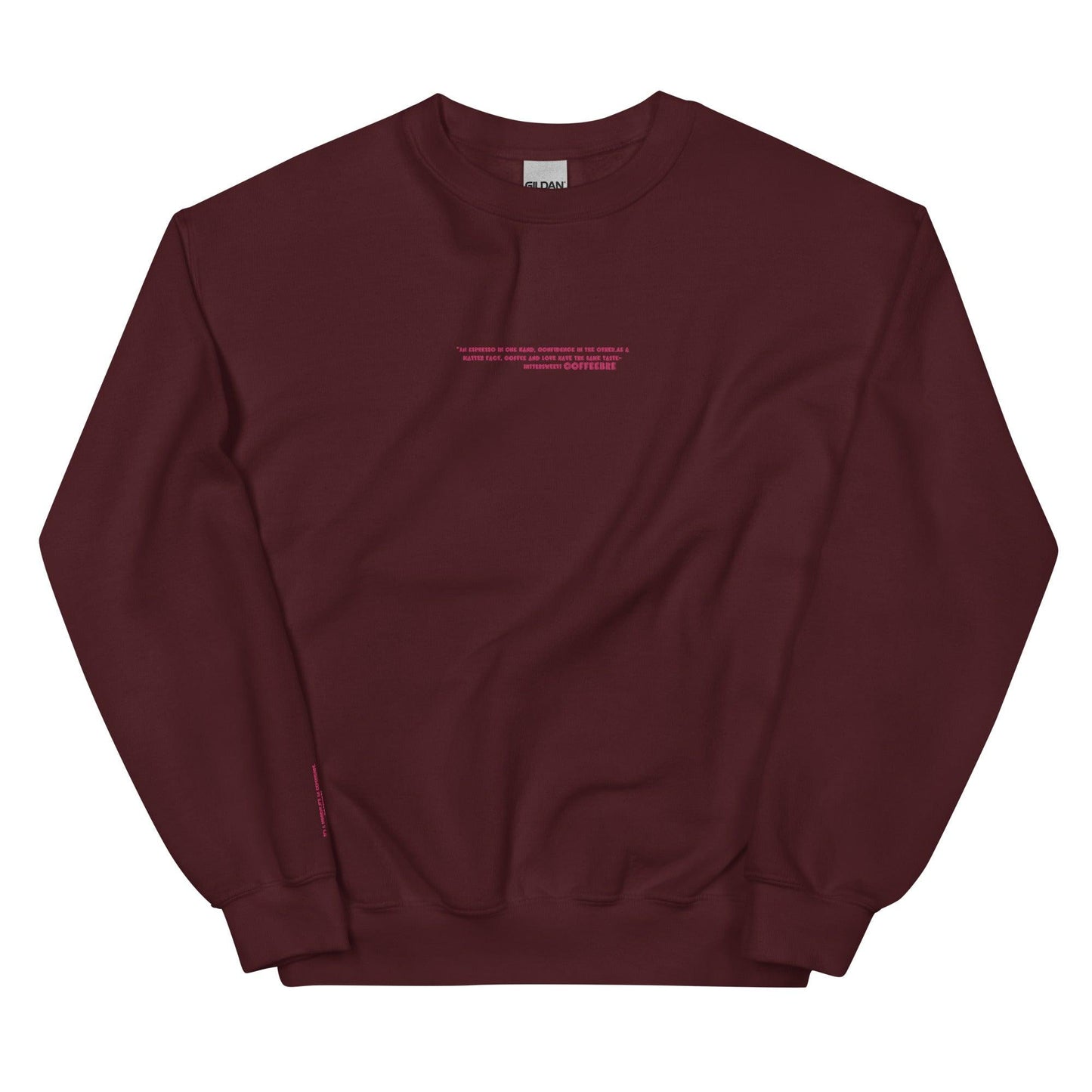 Embroidered Lifestyle Crewneck Coffee Unisex Sweatshirts - COFFEEBRE