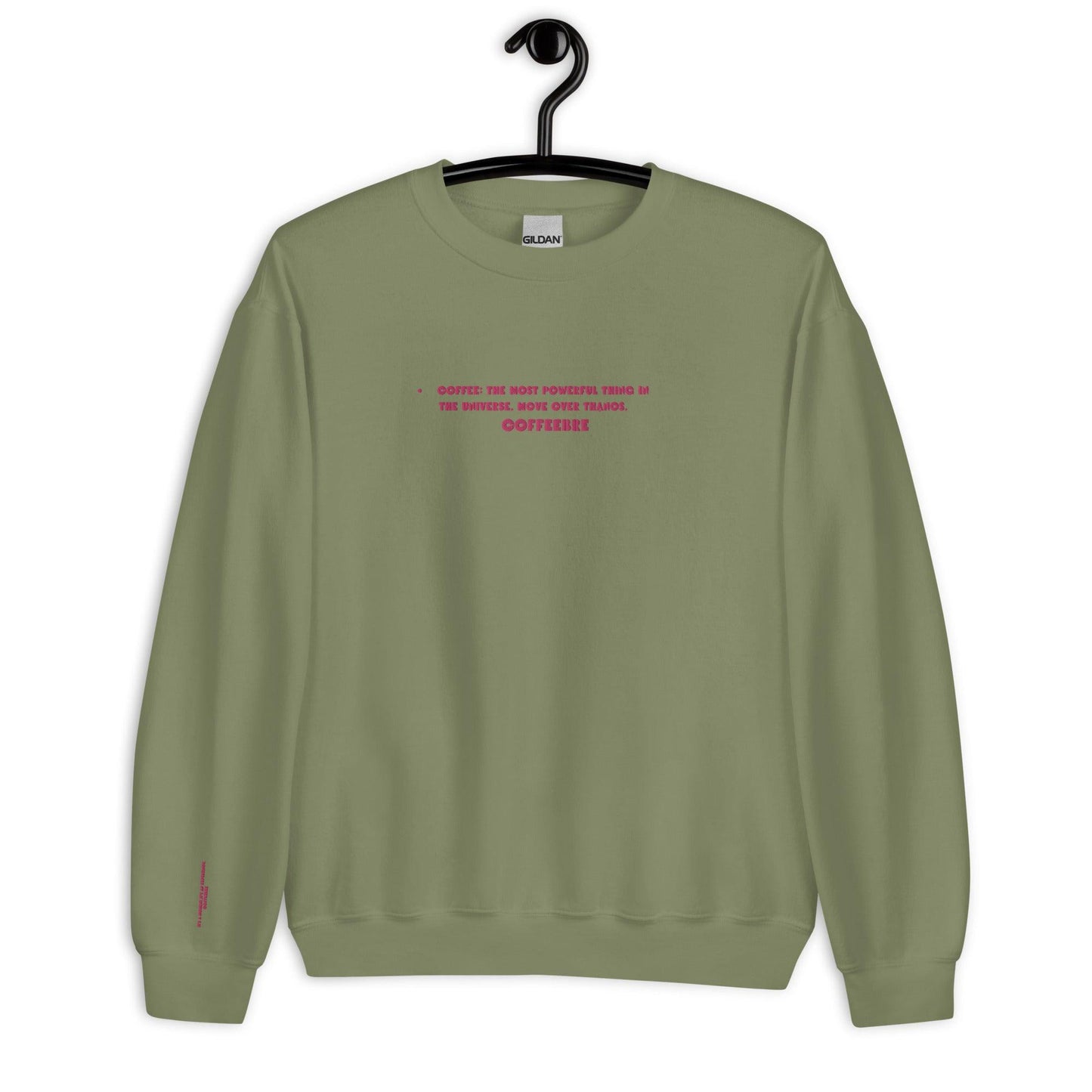 Embroidered Lifestyle Unisex Sweatshirt - COFFEEBRE