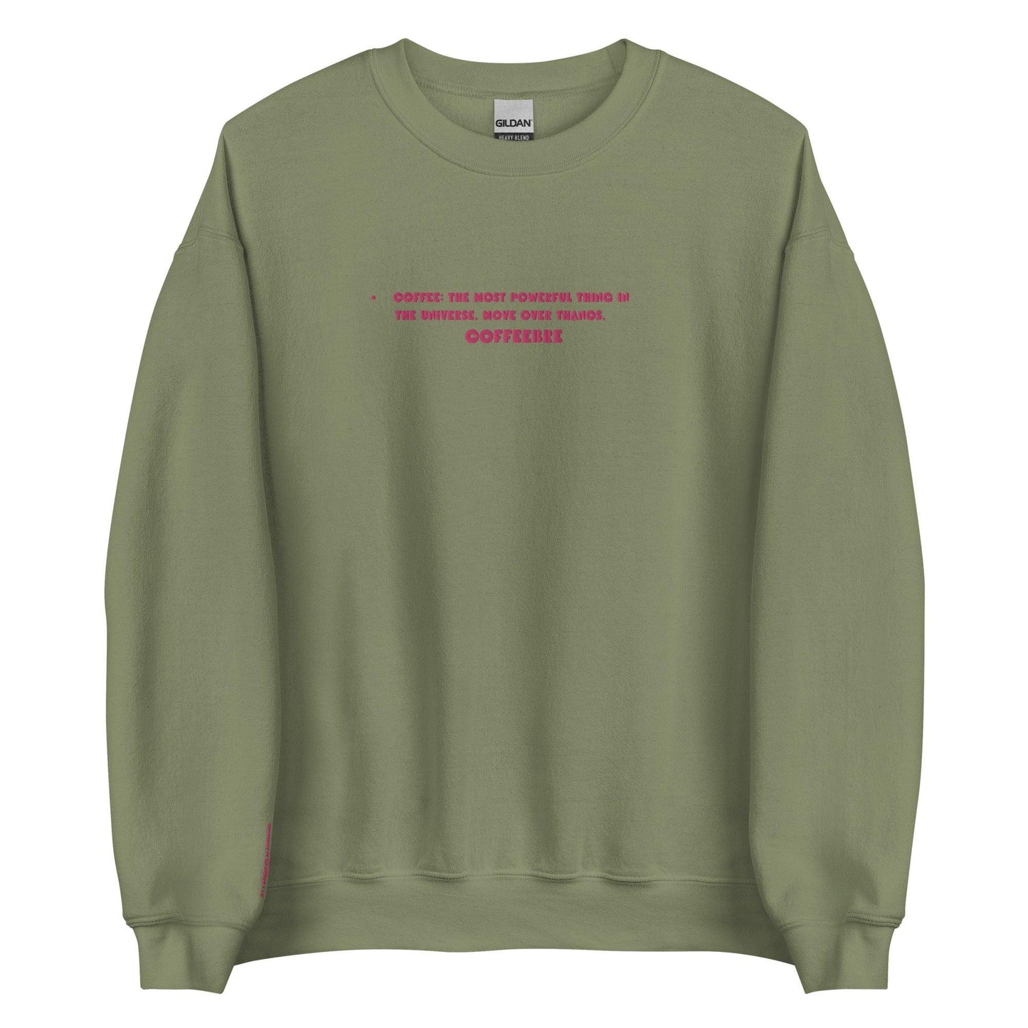 Embroidered Lifestyle Unisex Sweatshirt - COFFEEBRE