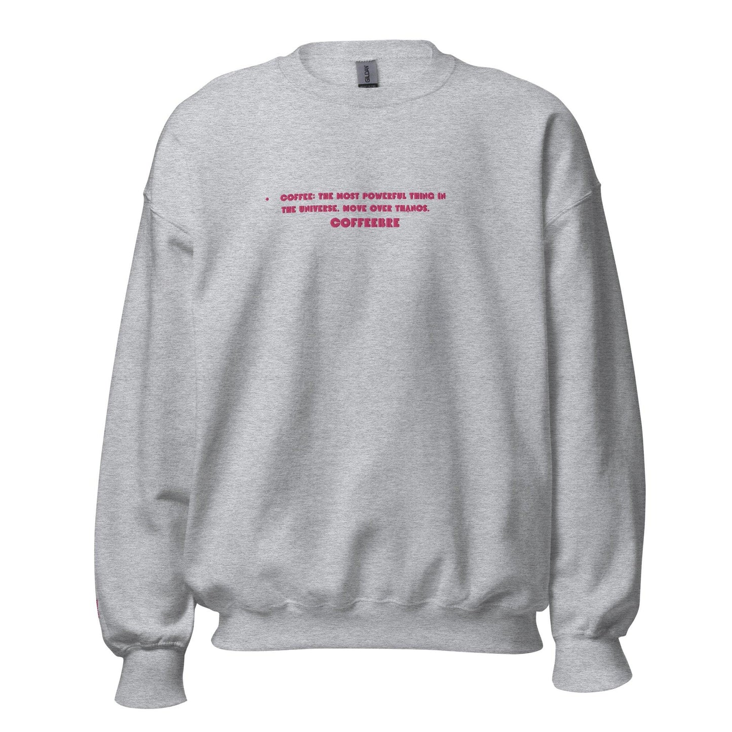 Embroidered Lifestyle Unisex Sweatshirt - COFFEEBRE