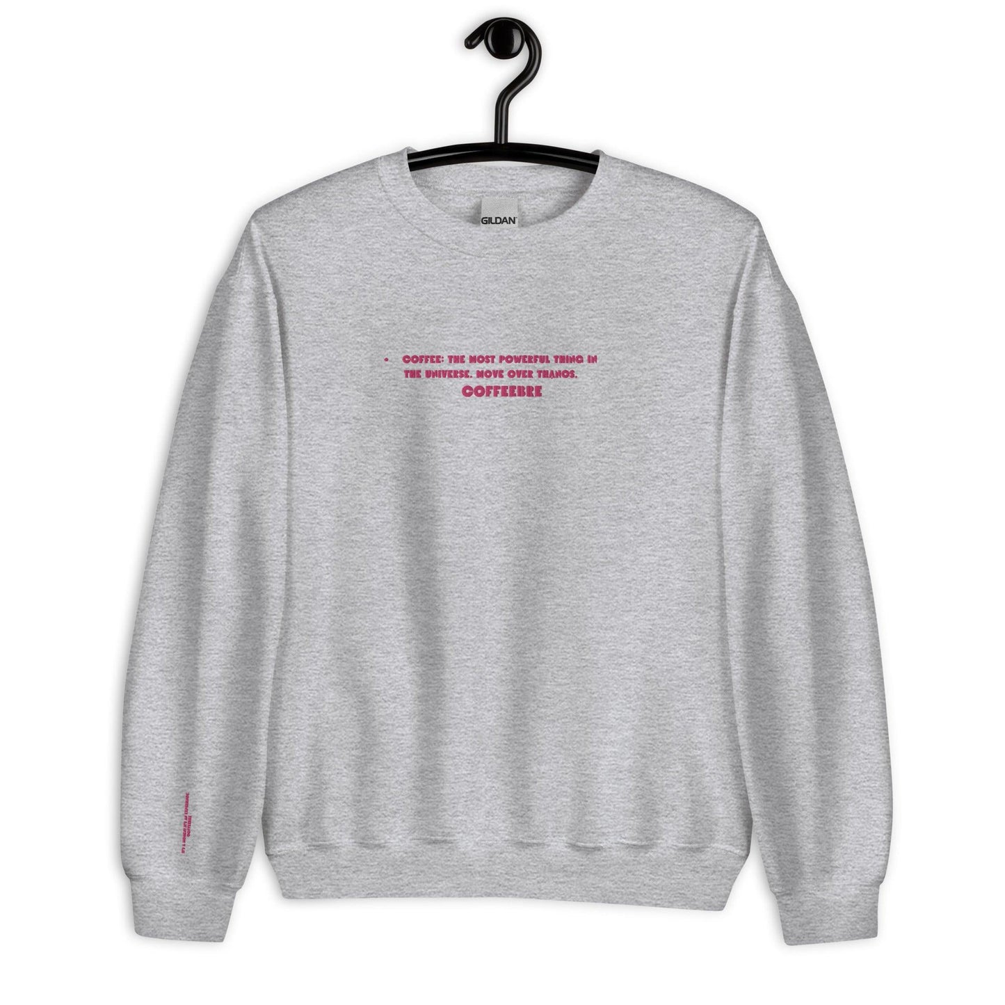 Embroidered Lifestyle Unisex Sweatshirt - COFFEEBRE
