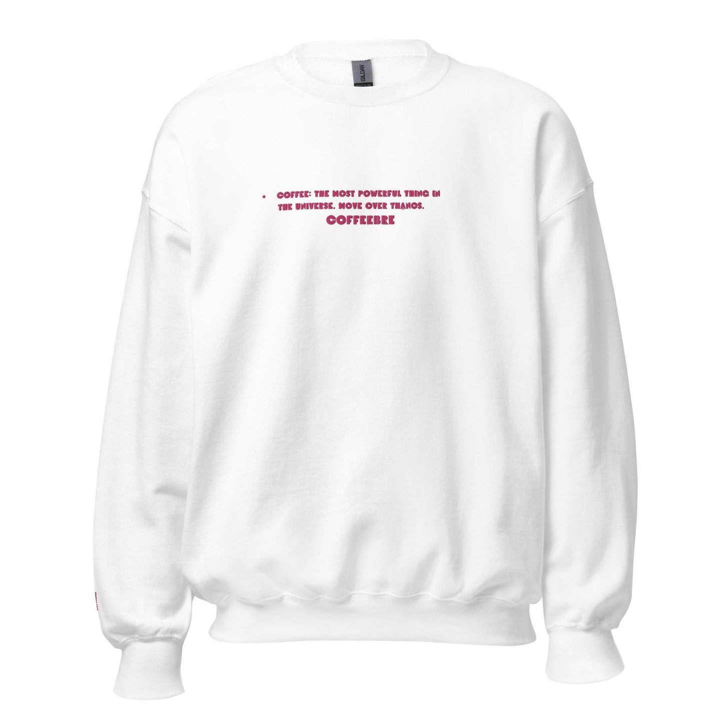 Embroidered Lifestyle Unisex Sweatshirt - COFFEEBRE