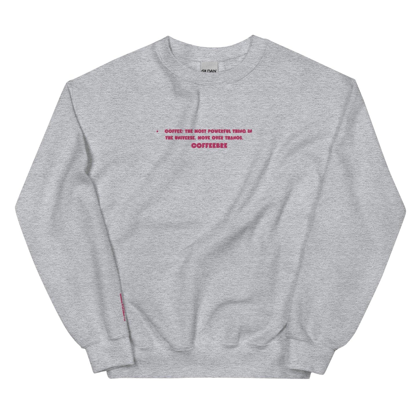 Embroidered Lifestyle Unisex Sweatshirt - COFFEEBRE