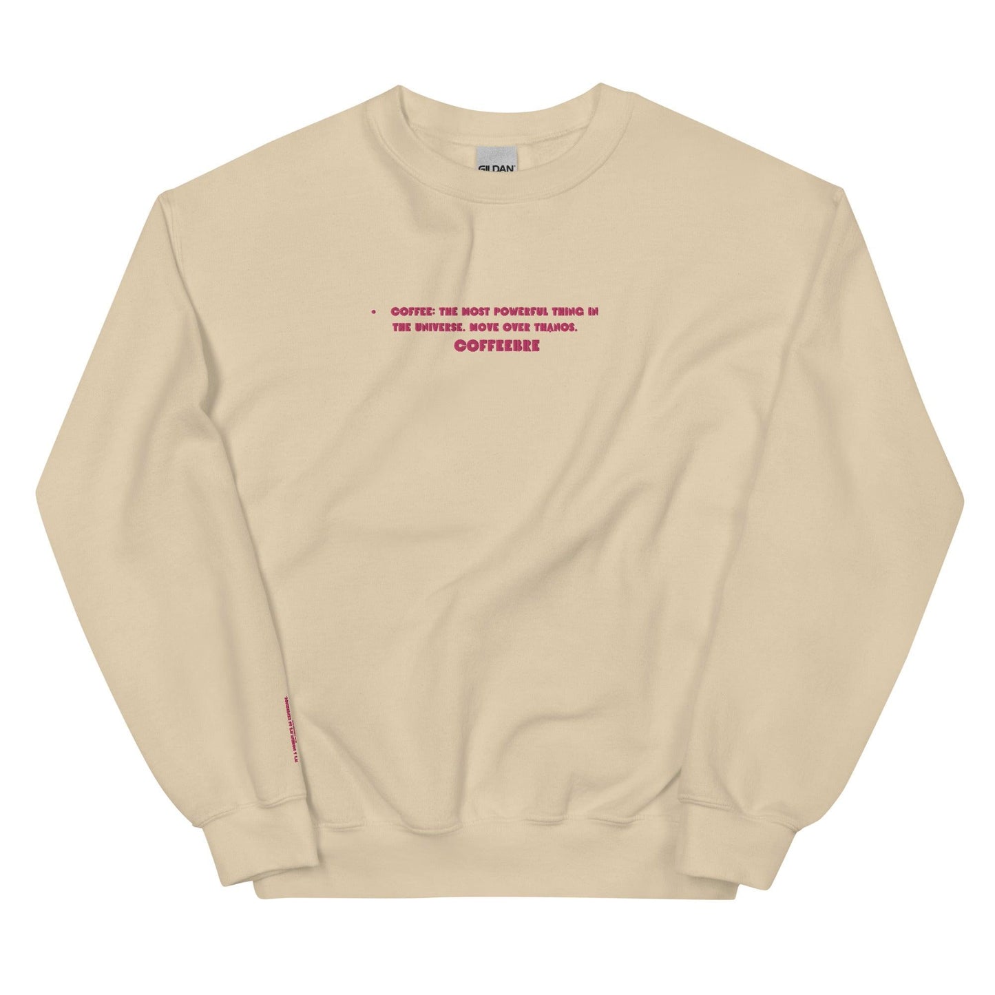 Embroidered Lifestyle Unisex Sweatshirt - COFFEEBRE