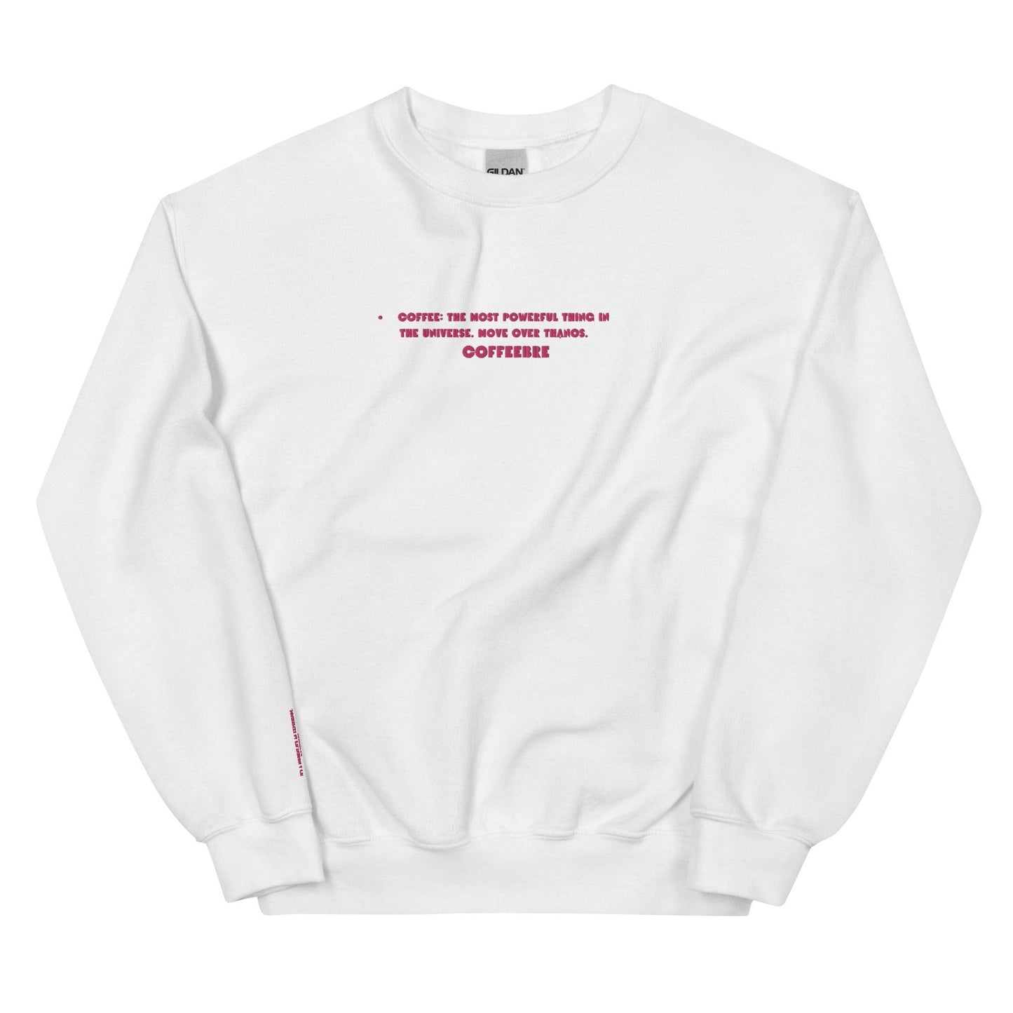 Embroidered Lifestyle Unisex Sweatshirt - COFFEEBRE