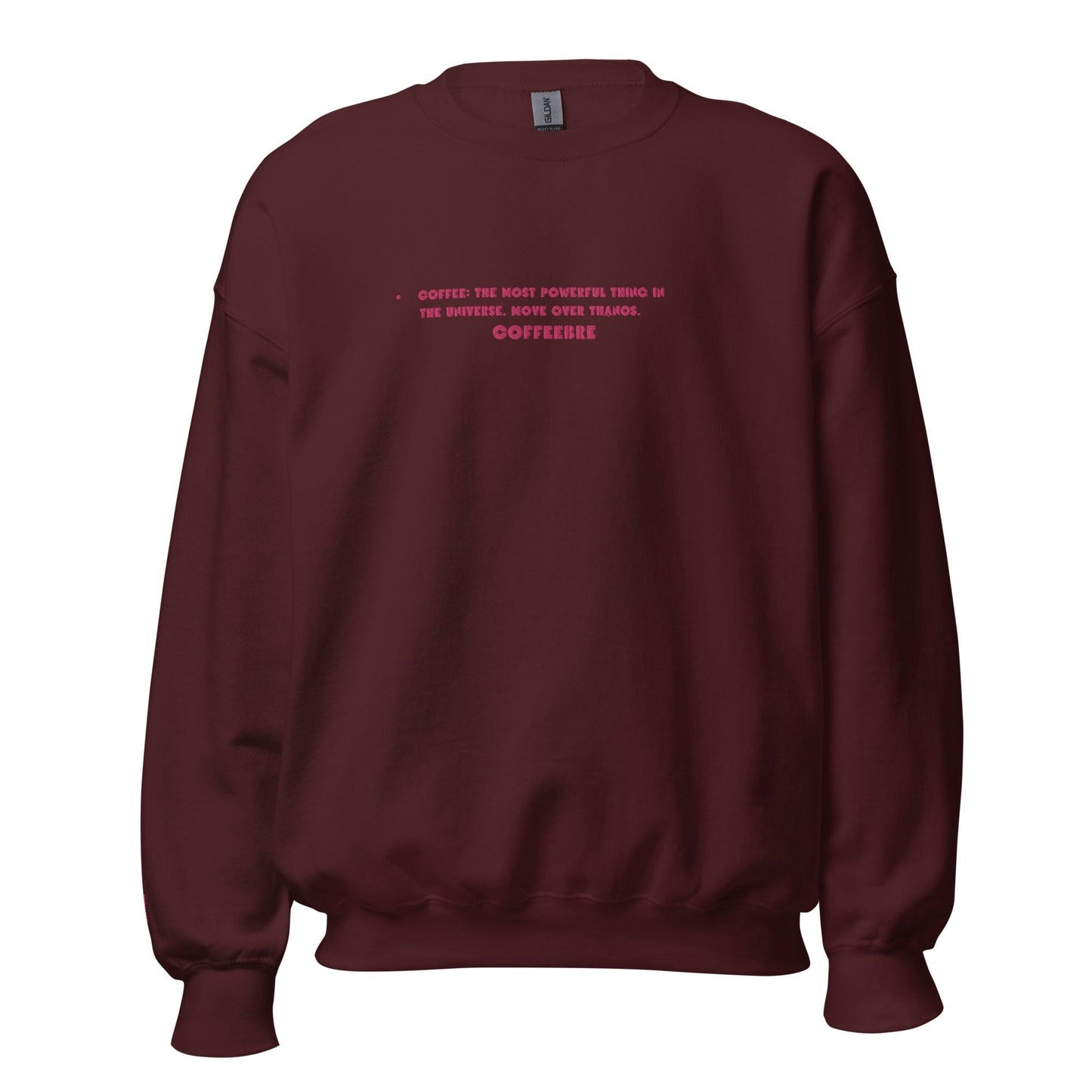 Embroidered Lifestyle Unisex Sweatshirt - COFFEEBRE